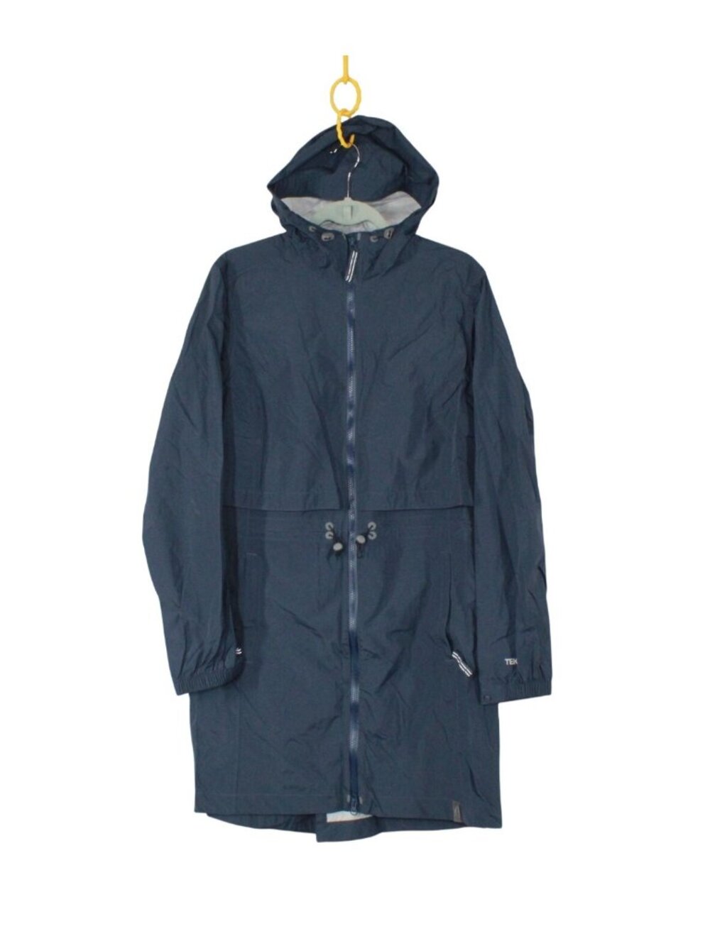 LL Bean Women's Meridian Rain Coat Waterproof Everyday Casual Blue Size Large
